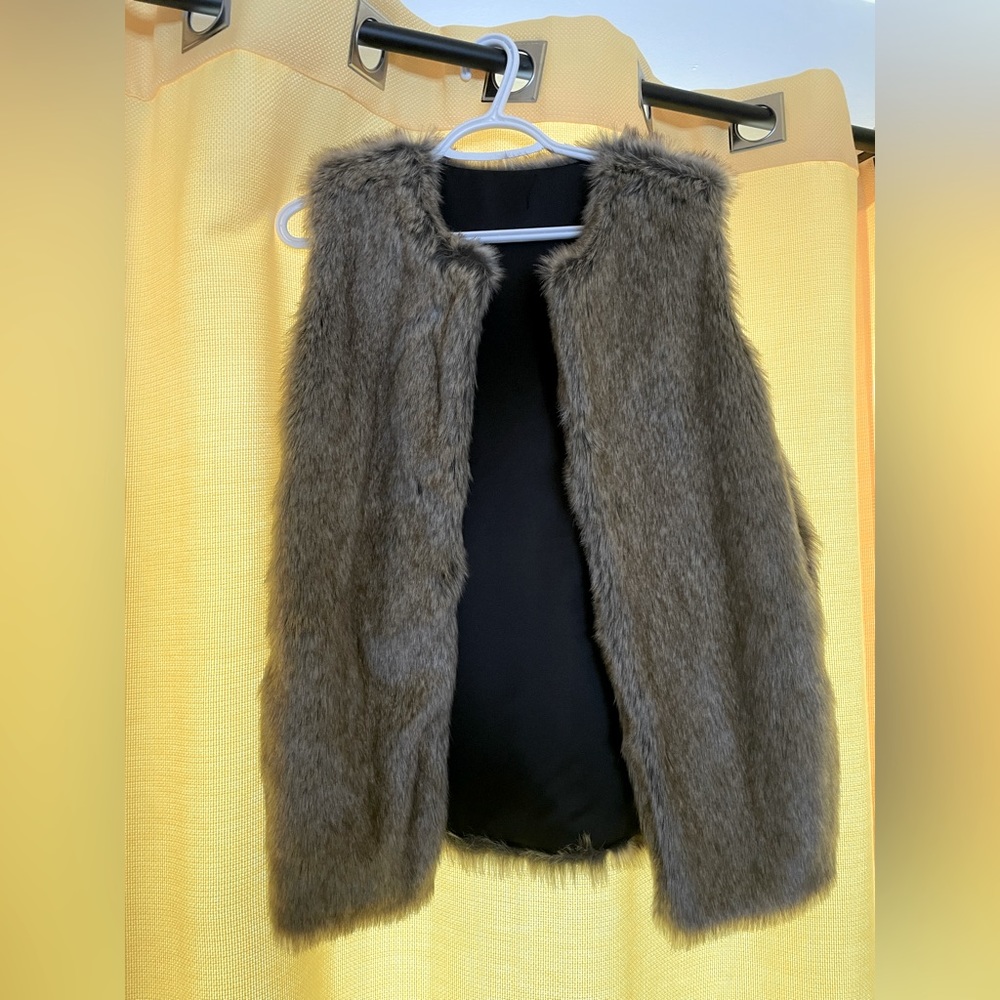 Beautiful faux-fur vest